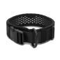 Preview: SOFTY Halsband | Länge: 55-61cm | Breite: 5,1cm | Farbe: schwarz/schwarz